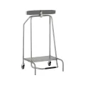 Collecteur porte sac poubelle à pinces 70-120L
